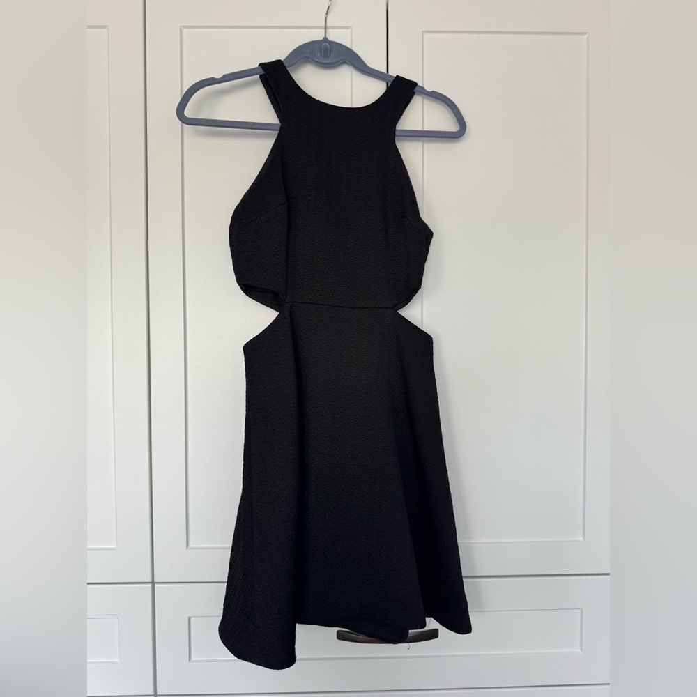 Club Monaco Black Cut Out Dress
